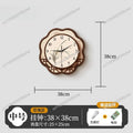 Song's Aesthetic Wall  Guest Clock Quartz Hanging on The Wall Silent Clock