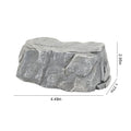 Fake Rock Key Hider Realistic Hidden Key Holder Looks & Feels Like Real Stone for Outdoor Garden or Yard Geocaching